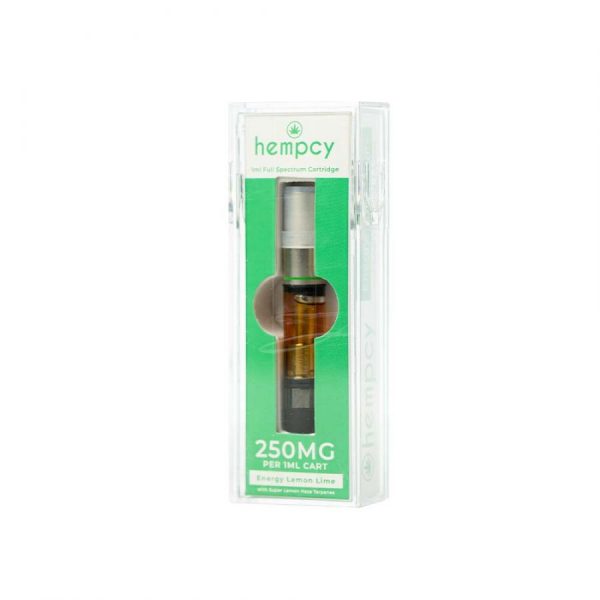 hempcy cartridges energy lemon lime (1ml)