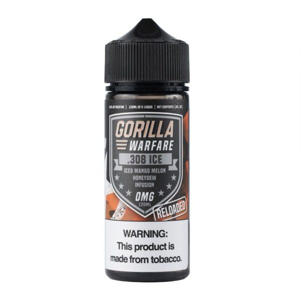 gorilla warfare reloaded ice iced mango melon honeydew infusion
